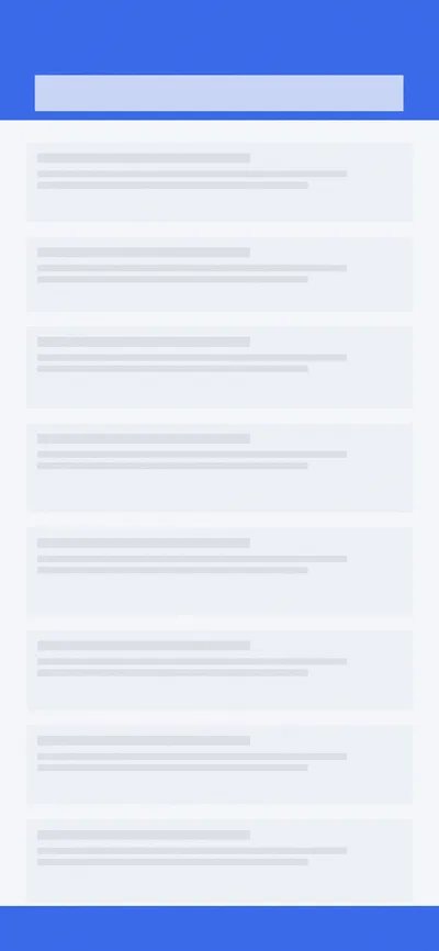 Shown briefly while the remote onboarding configuration is fetched.